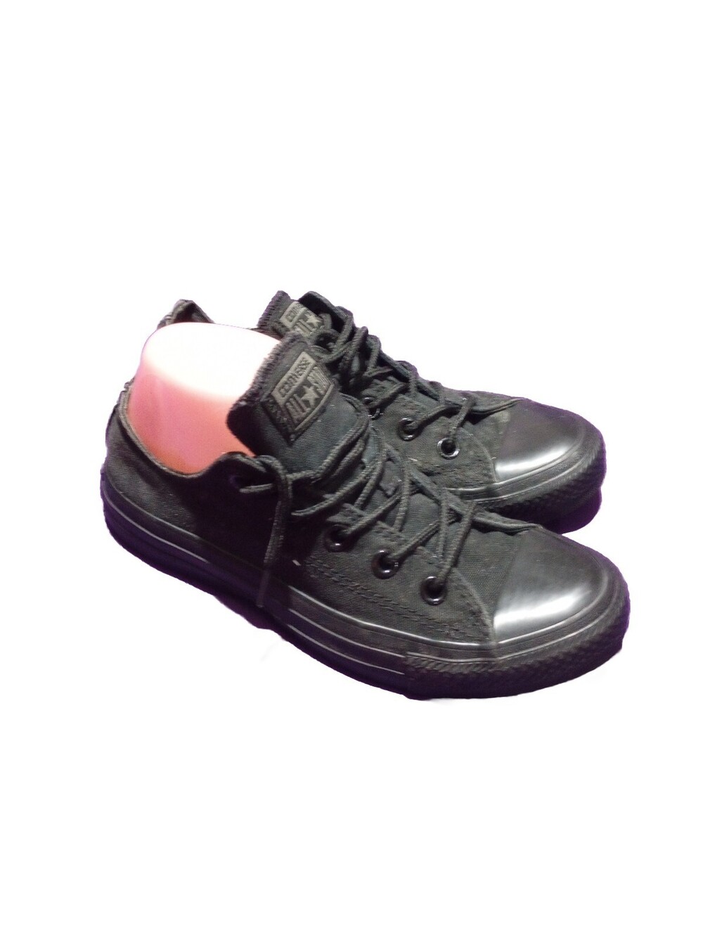 Converse Black Men's 4 Women's 6 Chuck Taylor All Star OX Sneakers Black M5039